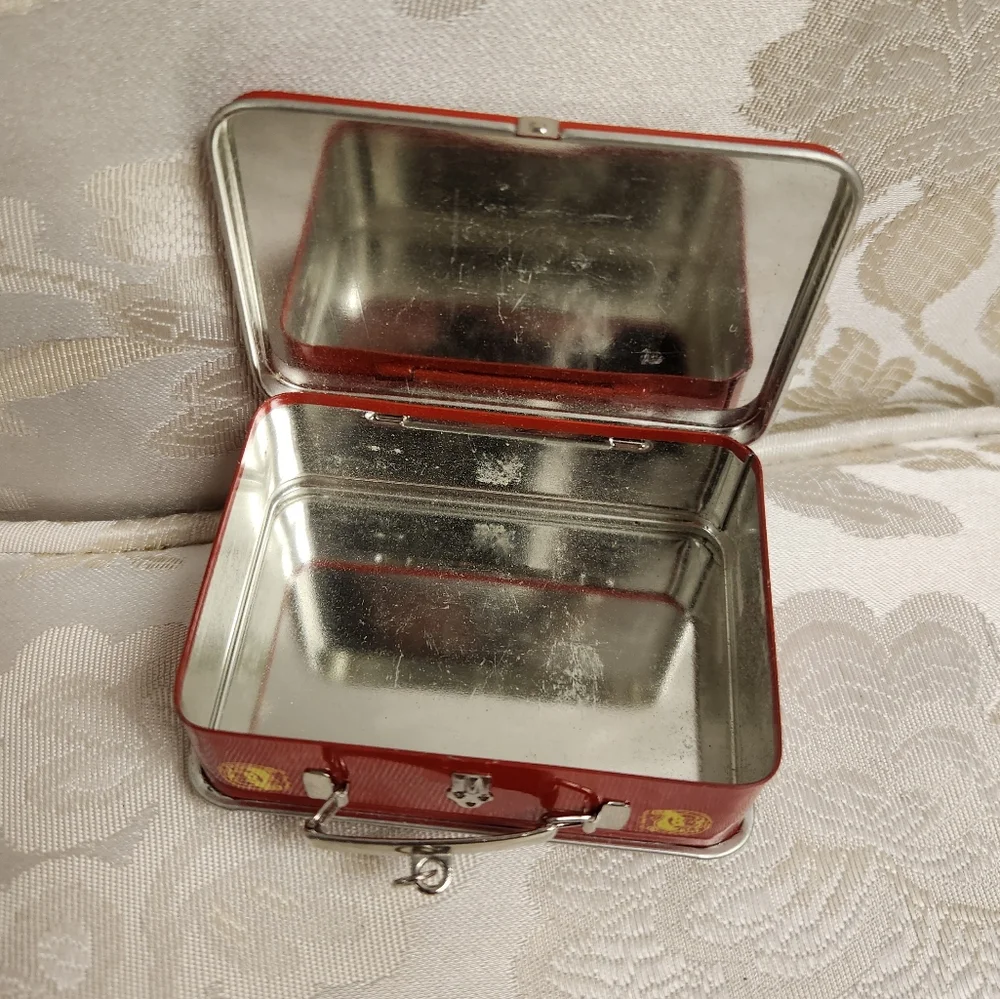 Hallmark Keepsake Ornaments Lot Tin Hot Air Balloon 1930 Biplane Lone Ranger